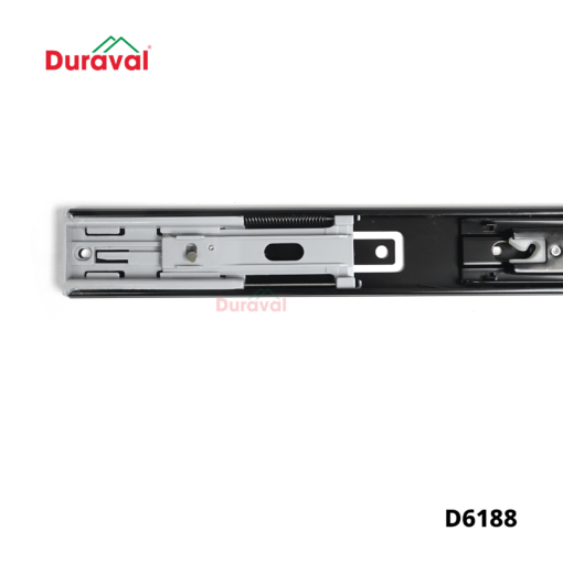 D6188 - Ray bi 3 tầng giảm chấn Duraval đen 45mm D6188-1 (1)