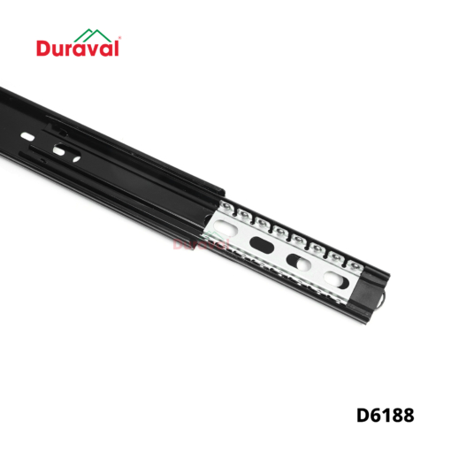 D6188 - Ray bi 3 tầng giảm chấn Duraval đen 45mm D6188-2 (1)