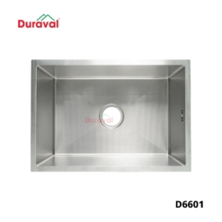 D6601 - Chậu rửa 1 hố inox 304 Duraval D6601-1