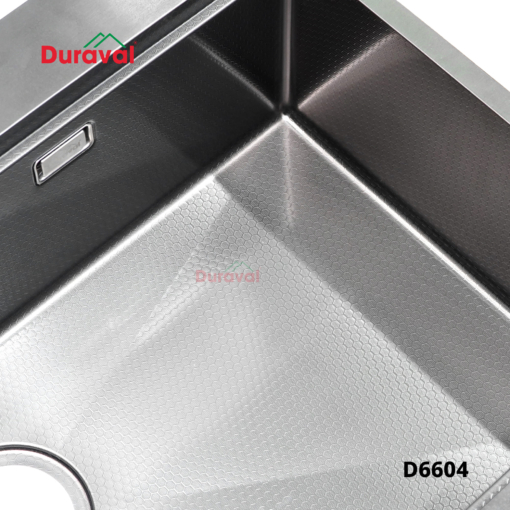 D6604 - Chậu rửa 1 hố inox 304 Duraval D6604-4