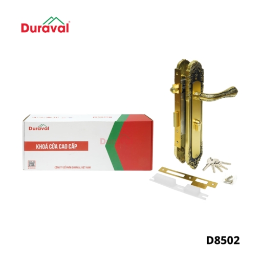 D8502 - Khoá tay gạt Đồng Duraval D8502-6