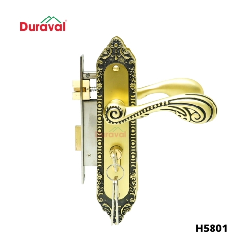 H5801 - Khoá tay nắm hợp kim Duraval H5801-2