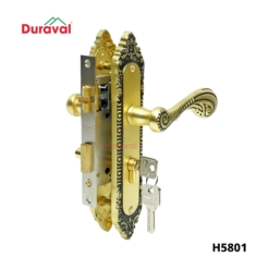 H5801 - Khoá tay nắm hợp kim Duraval H5801