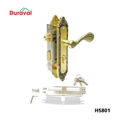 H5801 - Khoá tay nắm hợp kim Duraval H5801-3
