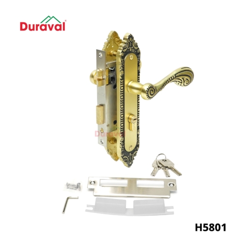 H5801 - Khoá tay nắm hợp kim Duraval H5801-3