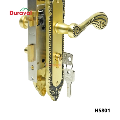 H5801 - Khoá tay nắm hợp kim Duraval H5801-4