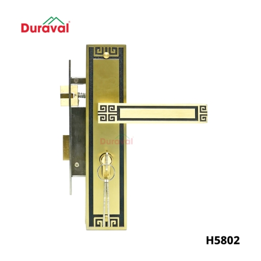 H5802 - Khoá tay nắm hợp kim Duraval H5802