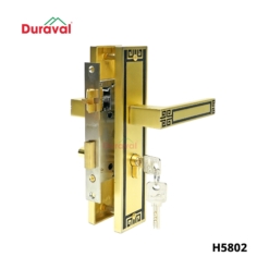 H5802 - Khoá tay nắm hợp kim Duraval H5802