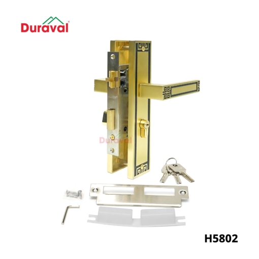 H5802 - Khoá tay nắm hợp kim Duraval H5802