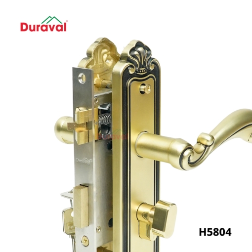 H5804 - Khoá tay nắm hợp kim Duraval H5804-3