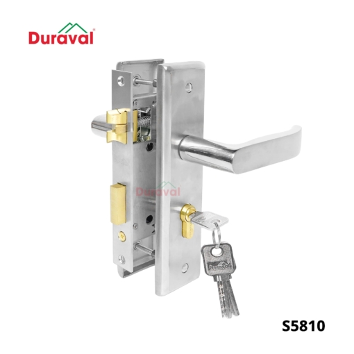 S5810 - Khoá tay gạt Inox Duraval S5810