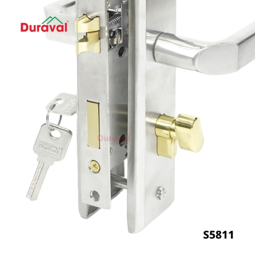 S5811 - Khoá tay gạt Inox Duraval S5811-3
