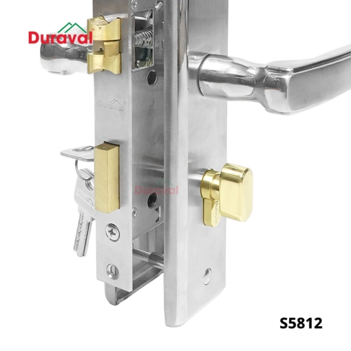 S5812 - Khoá tay gạt Inox Duraval S5812-1