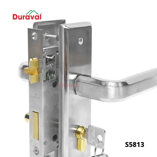 S5813 - Khoá tay gạt Inox Duraval S5813-4