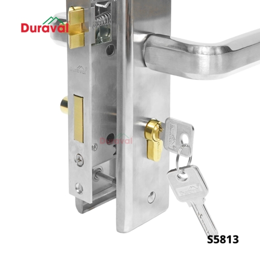 S5813 - Khoá tay gạt Inox Duraval S5813-5