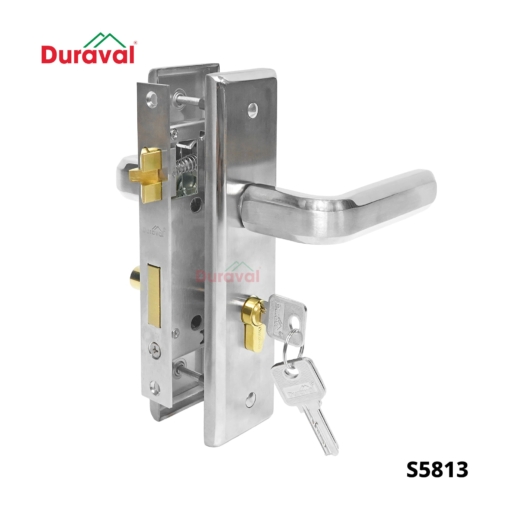 S5813 - Khoá tay gạt Inox Duraval S5813