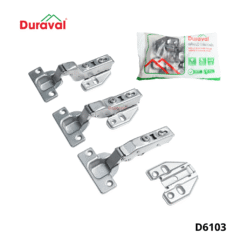 Bản lề giảm chấn Tháo lắp chống gỉ Duraval D6103