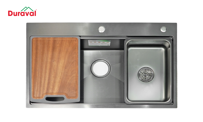 Chậu rửa bát inox 304 cao cấp tại Duraval