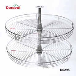Kệ góc xoay 360 độ inox 304 Duraval D6295