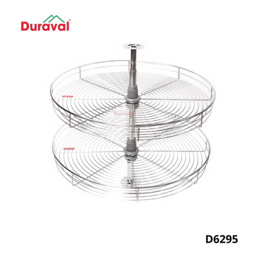 Kệ góc xoay 360 độ inox 304 Duraval D6295