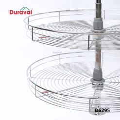 Kệ góc xoay 360 độ inox 304 Duraval D6295