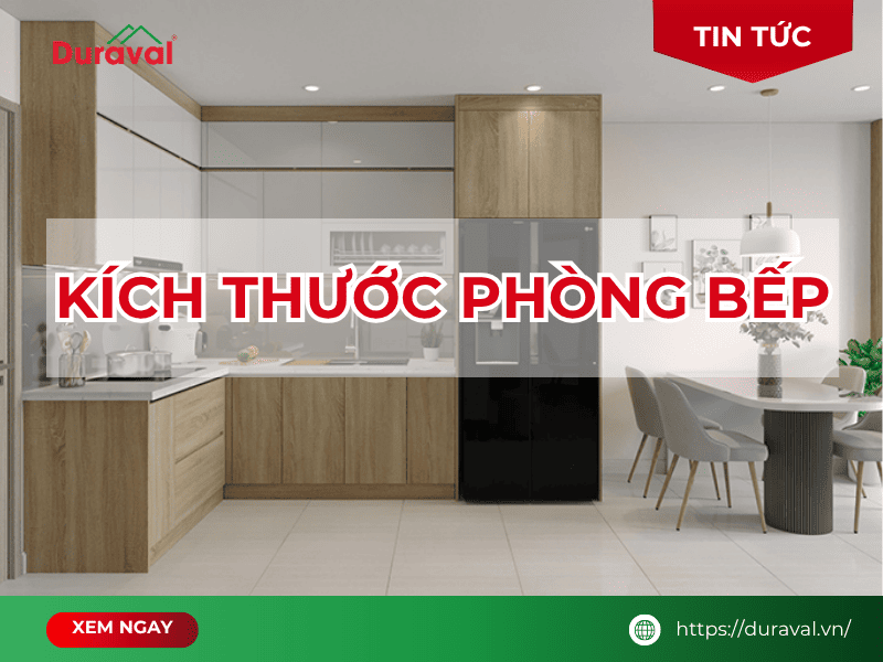 Kích thước phòng bếp