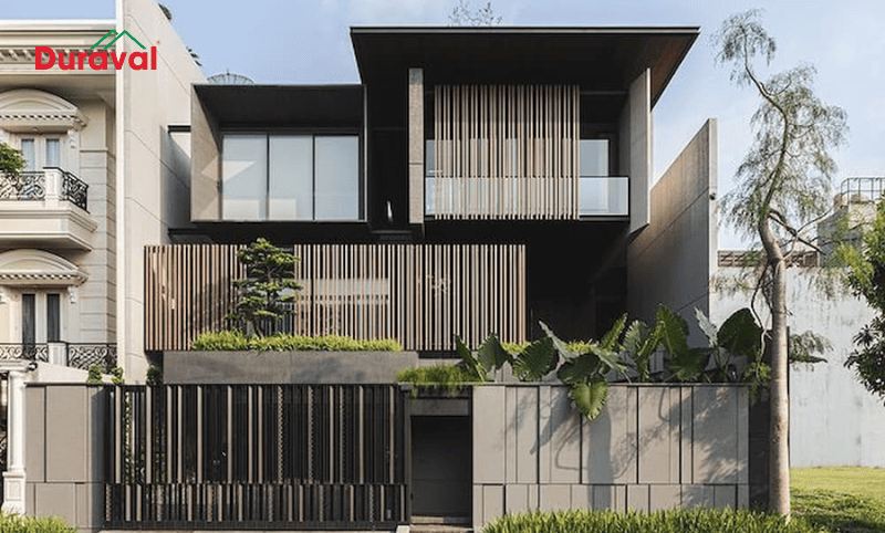 Thiết kế khoảng lùi hợp lý
