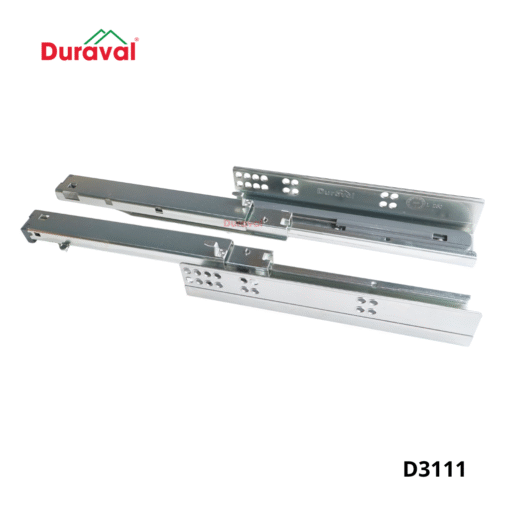 Ray âm giảm chấn toàn phần chống gỉ, chốt Duraval D3111
