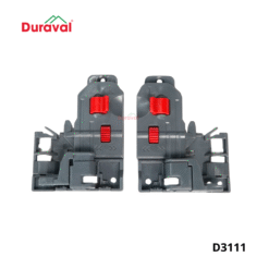 Ray âm giảm chấn toàn phần chống gỉ, chốt Duraval D3111