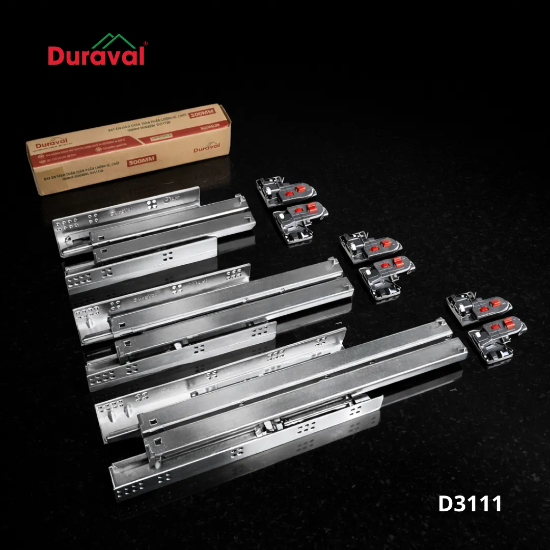 Ray âm giảm chấn toàn phần chống gỉ Duraval D3111