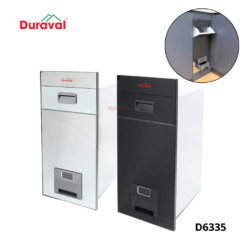 Thùng gạo mặt kính Duraval D6335