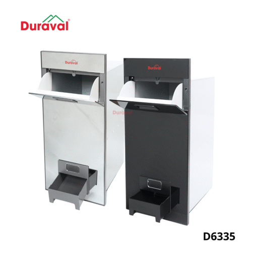 Thùng gạo mặt kính Duraval D6335