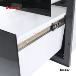 Thùng gạo mặt kính hai ngăn Duraval D6337