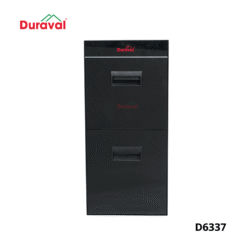 Thùng gạo mặt kính hai ngăn Duraval D6337