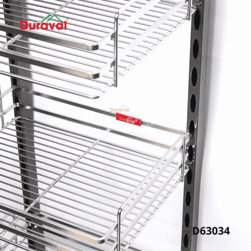 Tủ đồ khô liên hoàn nan dẹt inox 304 Duraval D63034