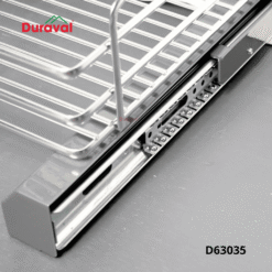 Tủ đồ khô liên hoàn nan ovan inox 304 Duraval D63035